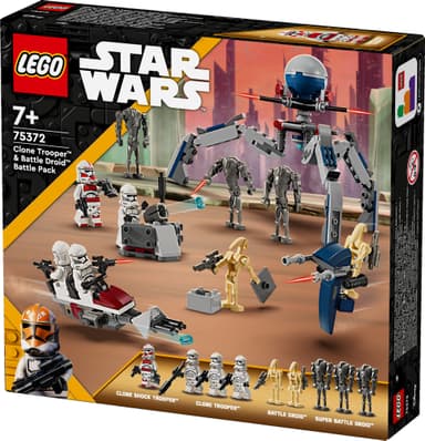 LEGO Star Wars Kloonisoturin ja taisteludroidin taistelupakkaus 75372