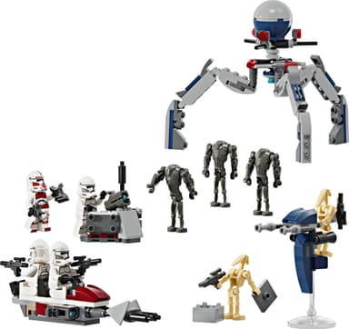 LEGO Star Wars Kloonisoturin ja taisteludroidin taistelupakkaus 75372