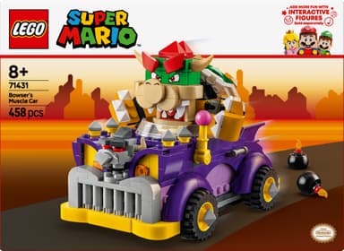 LEGO Super Mario Bowserin muskeliauto ‑laajennussarja 71431