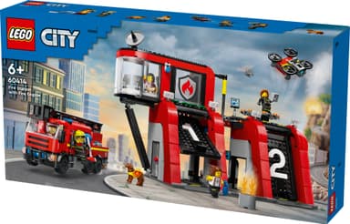LEGO City Paloasema ja paloauto 60414