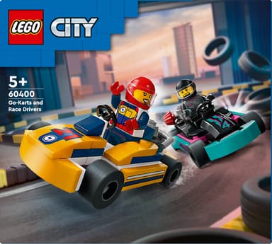 LEGO City Go-Kart-autot ja kilpakuljettajat 60400
