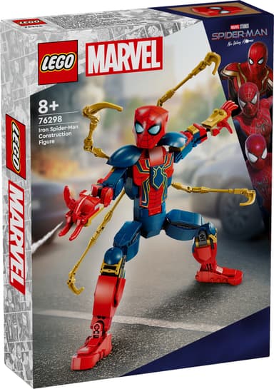 LEGO Super Heroes Rakennettava Iron Spider-Man ‑hahmo 76298