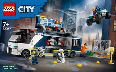 LEGO City Poliisin rikoslaboratorioauto 60418