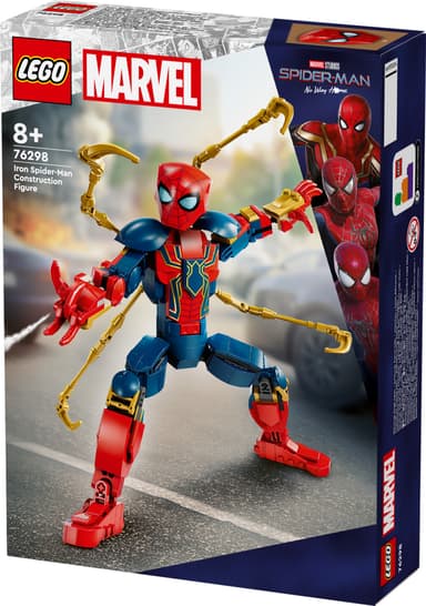 LEGO Super Heroes Rakennettava Iron Spider-Man ‑hahmo 76298