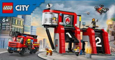 LEGO City Paloasema ja paloauto 60414
