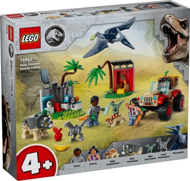 LEGO Jurassic World Dinosauruspoikasten pelastuskeskus 76963