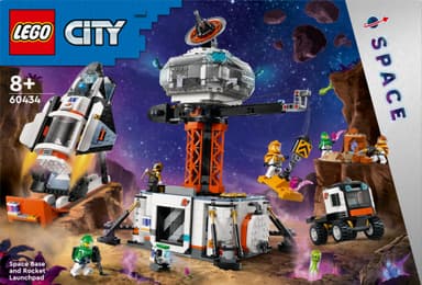 LEGO City Avaruusasema ja raketin laukaisualusta 60434