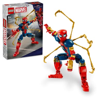 LEGO Super Heroes Rakennettava Iron Spider-Man ‑hahmo 76298