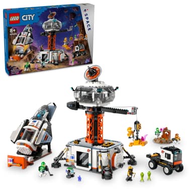 LEGO City Avaruusasema ja raketin laukaisualusta 60434