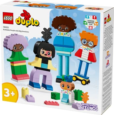 LEGO DUPLO Town Rakenna ihmisiä isoine tunteineen 10423