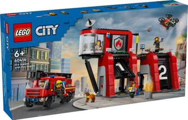 LEGO City Paloasema ja paloauto 60414