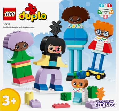 LEGO DUPLO Town Rakenna ihmisiä isoine tunteineen 10423