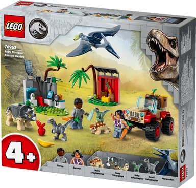 LEGO Jurassic World Dinosauruspoikasten pelastuskeskus 76963