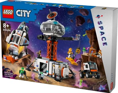 LEGO City Avaruusasema ja raketin laukaisualusta 60434
