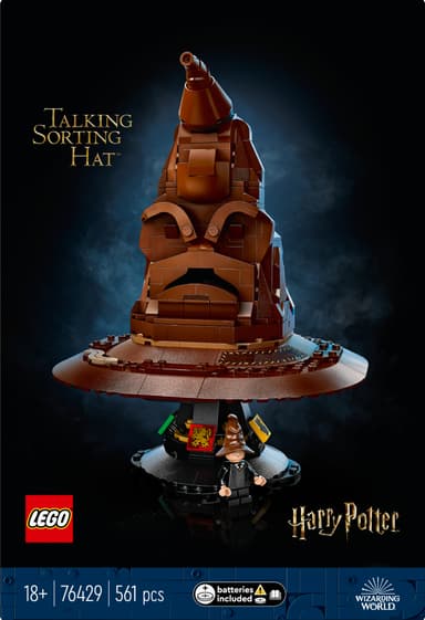 LEGO Harry Potter Puhuva lajitteluhattu 76429