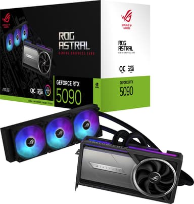 ASUS ROG Astral LC GeForce RTX 5090 32 GB OC näytönohjain