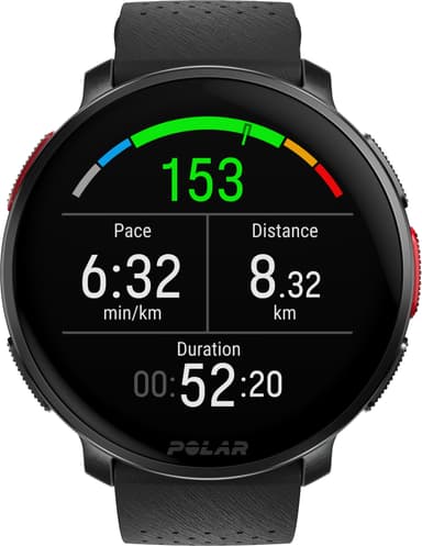 Polar Vantage V3 urheilukello 47 mm (musta)