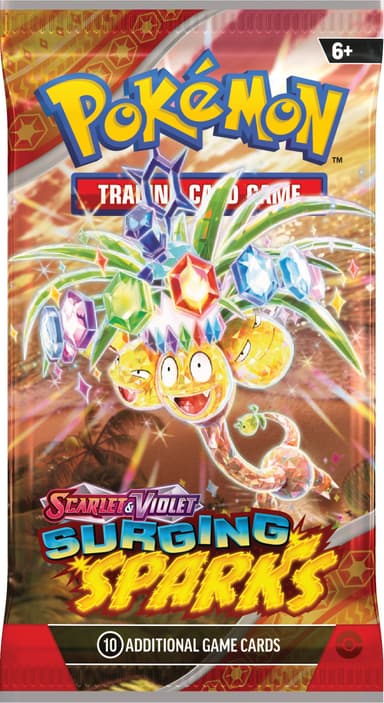 Pokemon TCG: Scarlet & Violet 8 - Surging Sparks Booster korttipakkaus