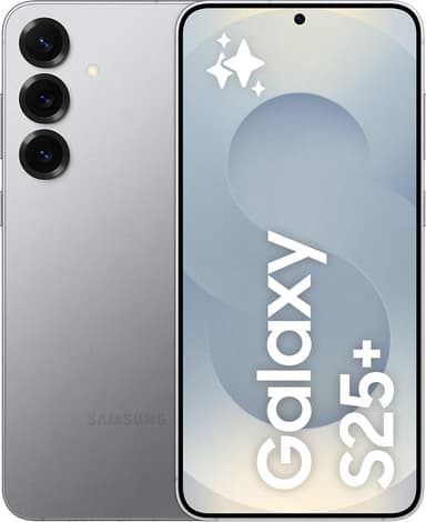 Samsung Galaxy S25+ 5G älypuhelin 12/256 GB (Silver Shadow)