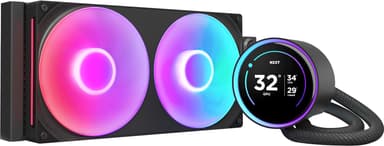 NZXT Kraken 280 Elite V2 RGB nestejäähdytin (musta)