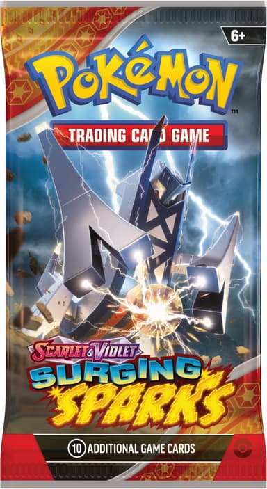 Pokemon TCG: Scarlet & Violet 8 - Surging Sparks Booster korttipakkaus