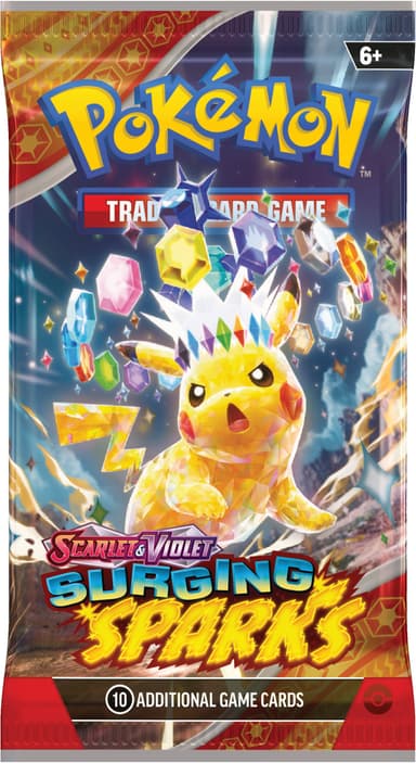 Pokemon TCG: Scarlet & Violet 8 - Surging Sparks Booster korttipakkaus