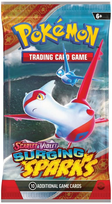 Pokemon TCG: Scarlet & Violet 8 - Surging Sparks Booster korttipakkaus