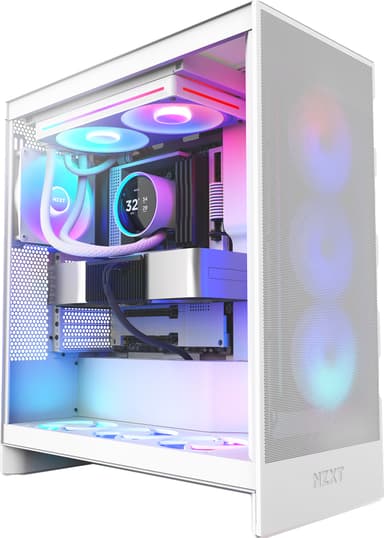 NZXT Kraken 280 Elite V2 RGB nestejäähdytin (valkoinen)