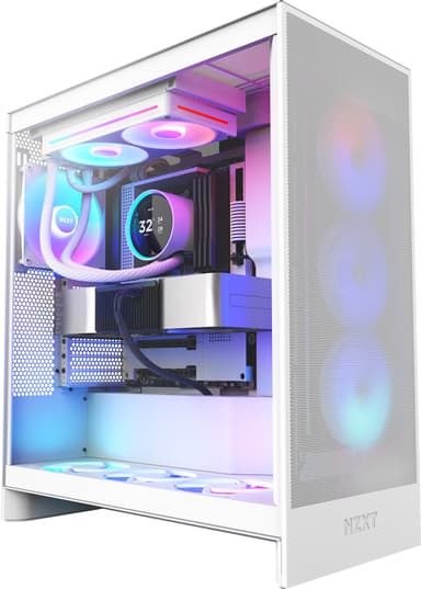 NZXT Kraken 240 Elite V2 RGB nestejäähdytin (valkoinen)