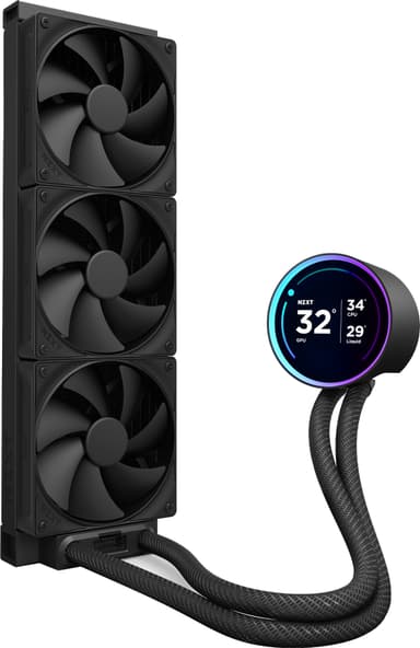 NZXT Kraken 360 Elite V2 nestejäähdytin (musta)