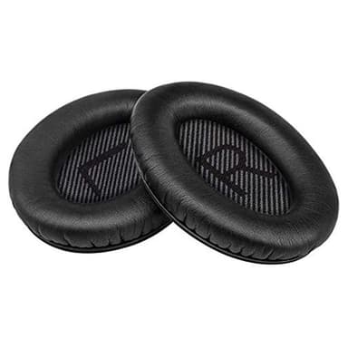 Bose QC 35 -tyynyt headphoneparts.se-sivustolta - musta