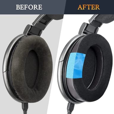 Sennheiser HD650/HD660S /HD600/HD580/HD565/HD545/HD535 Jäähdytysgeelityynyt osoitteesta headphoneparts.se