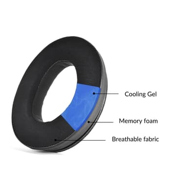 SteelSeries Arctis Nova Pro Wireless Cooling Gel -kuulokkeet osoitteesta headphoneparts.se