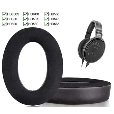 Sennheiser HD650/HD660S /HD600/HD580/HD565/HD545/HD535 Jäähdytysgeelityynyt osoitteesta headphoneparts.se