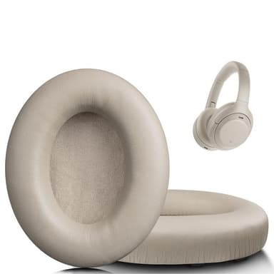 Sony WH-1000XM4 korvatyynyt osoitteesta headphoneparts.se - hopea