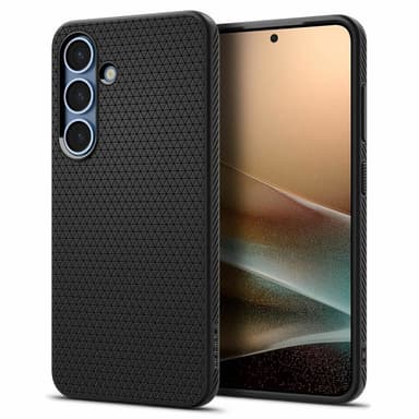 Spigen Liquid Air kuori Samsung Galaxy S25 Plus - Musta