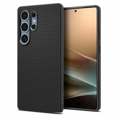 Spigen Liquid Air kuori Samsung Galaxy S25 Ultra - Musta