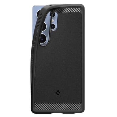 Spigen Rugged Armor kuori Samsung Galaxy S25 Ultra - Musta