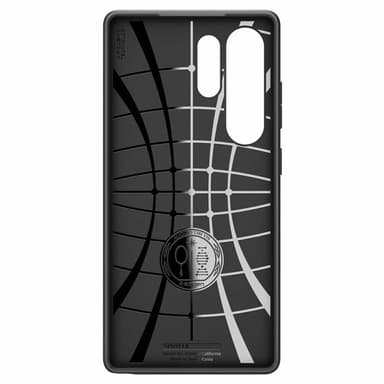 Spigen Liquid Air kuori Samsung Galaxy S25 Ultra - Musta