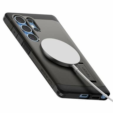 Spigen Tough Armor kuori Samsung Galaxy S25 Ultra - Gunmetal