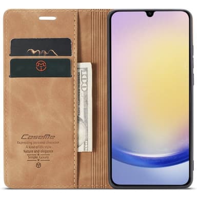 CaseMe puhelimenkotelo 013 Samsung Galaxy A26 5G - Ruskea