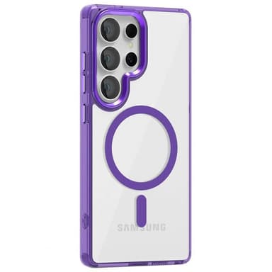 Acrylic MagSafe kuori Samsung Galaxy S25 Ultra - Purple Pulse