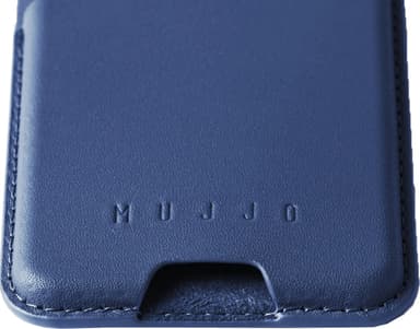 Mujjo MagSafe iPhone korttikotelo (sininen)