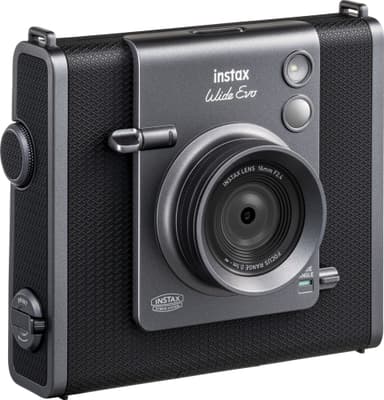 Fujifilm Instax Wide Evo pikakamera (musta)