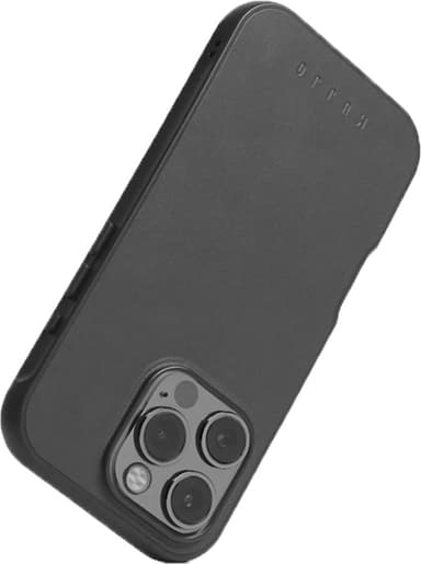 Mujjo iPhone 16 Pro suojakuori (musta)
