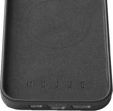 Mujjo iPhone 16 Pro Max suojakuori (musta)