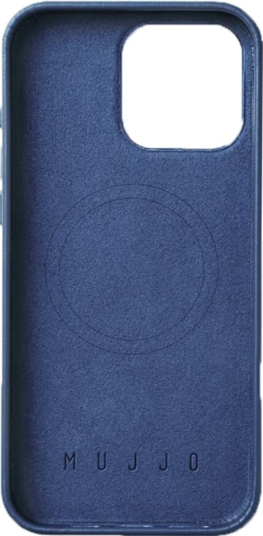 Mujjo iPhone 16 Pro Max suojakuori (sininen)