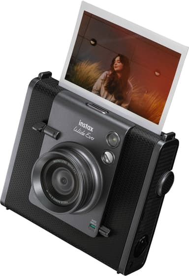 Fujifilm Instax Wide Evo pikakamera (musta)