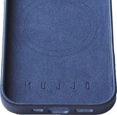 Mujjo iPhone 16 Pro suojakuori (sininen)