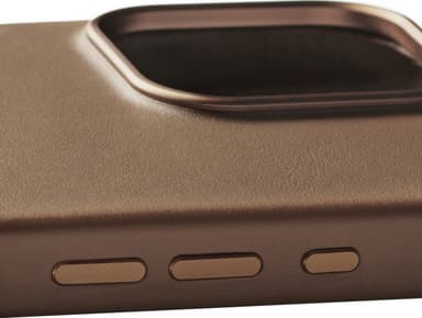 Mujjo iPhone 16 Pro Max suojakuori (vaaleanruskea)